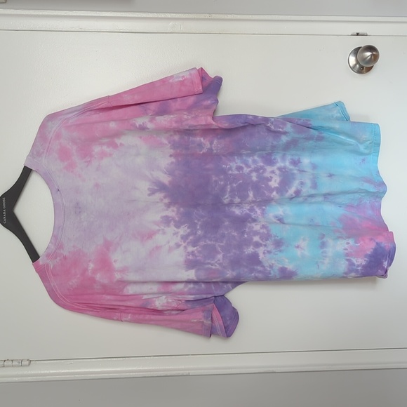 Paranoid print tie die tee shirt XXL - Picture 2 of 2